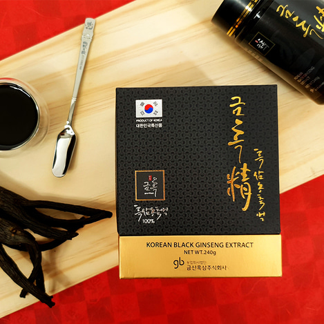[구증구포] 고려흑삼정 농축액 240, [9 Repetitive Steaming and Drying Process] Korean Black Ginseng extract concentrate 240
