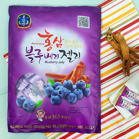 고려홍삼 블루베리제리(젤리) 700g, Korean Red Ginseng blueberry jelly 700g