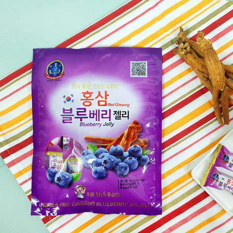 고려홍삼 블루베리제리(젤리) 150g, Korean Red Ginseng blueberry jelly 150g