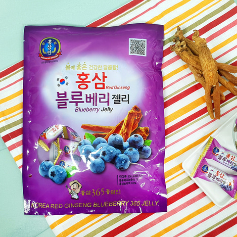 고려홍삼 블루베리제리(젤리) 300g, Korean Red Ginseng blueberry jelly 300g